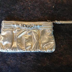 Express gold wristlet